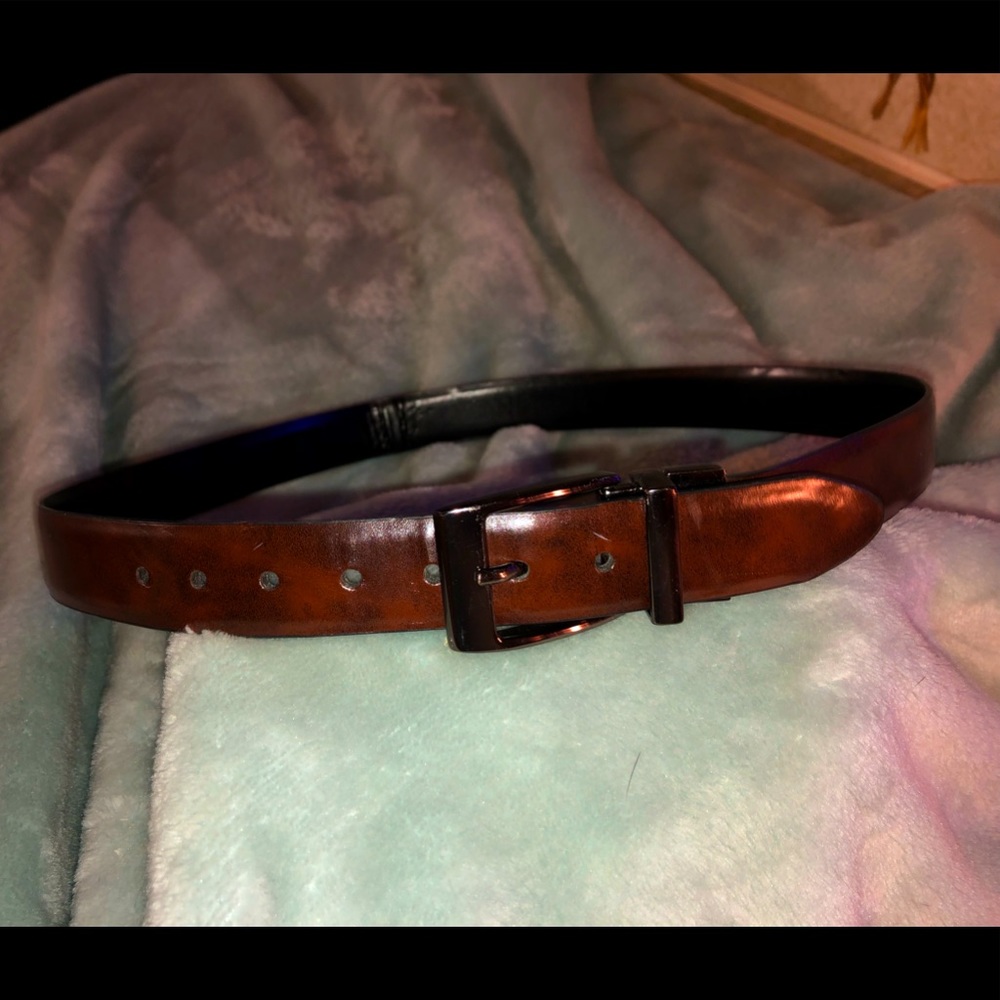 Bonded leather Dickies belt